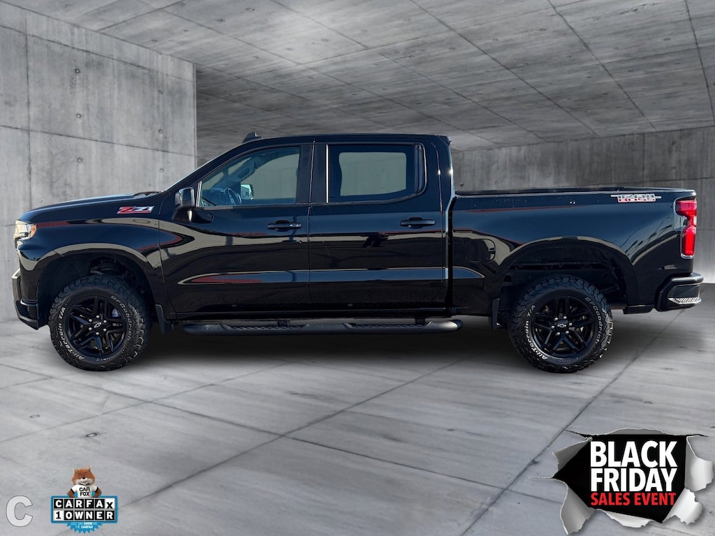 Used 2021 Chevrolet Silverado 1500 LT Trail Boss Truck Crew Cab