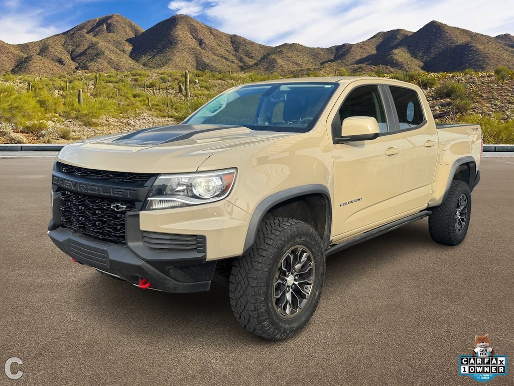 Certified 2021 Chevrolet Colorado 4WD ZR2 Truck Crew Cab