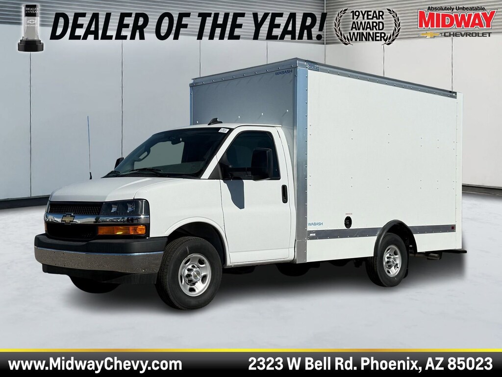 Used 2024 Chevrolet Express Cutaway 3500 Work Van Truck