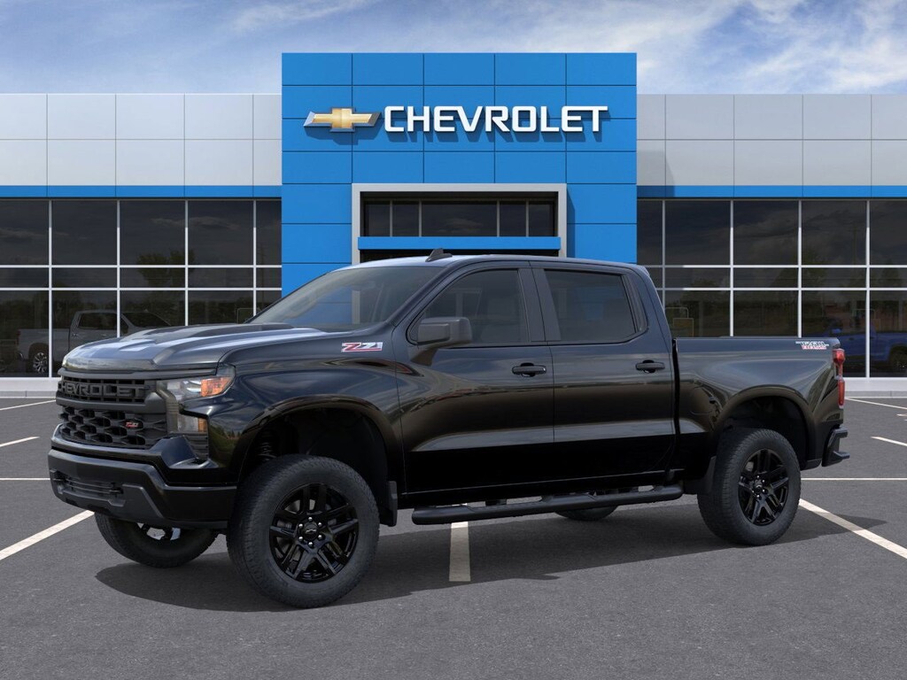 New 2026 Chevrolet Silverado 1500 Custom Trail Boss Truck Crew Cab