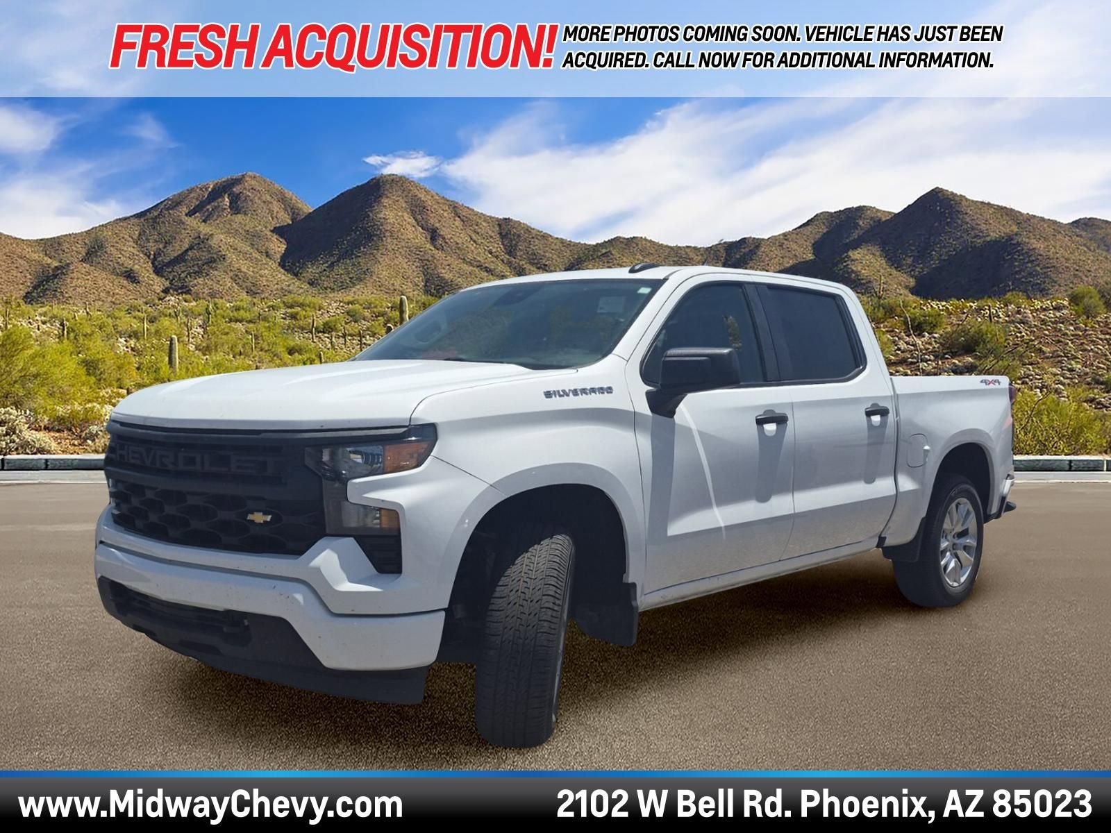 2024 Chevrolet Silverado 1500 Custom 4X4 Crew Cab Short Box's photo