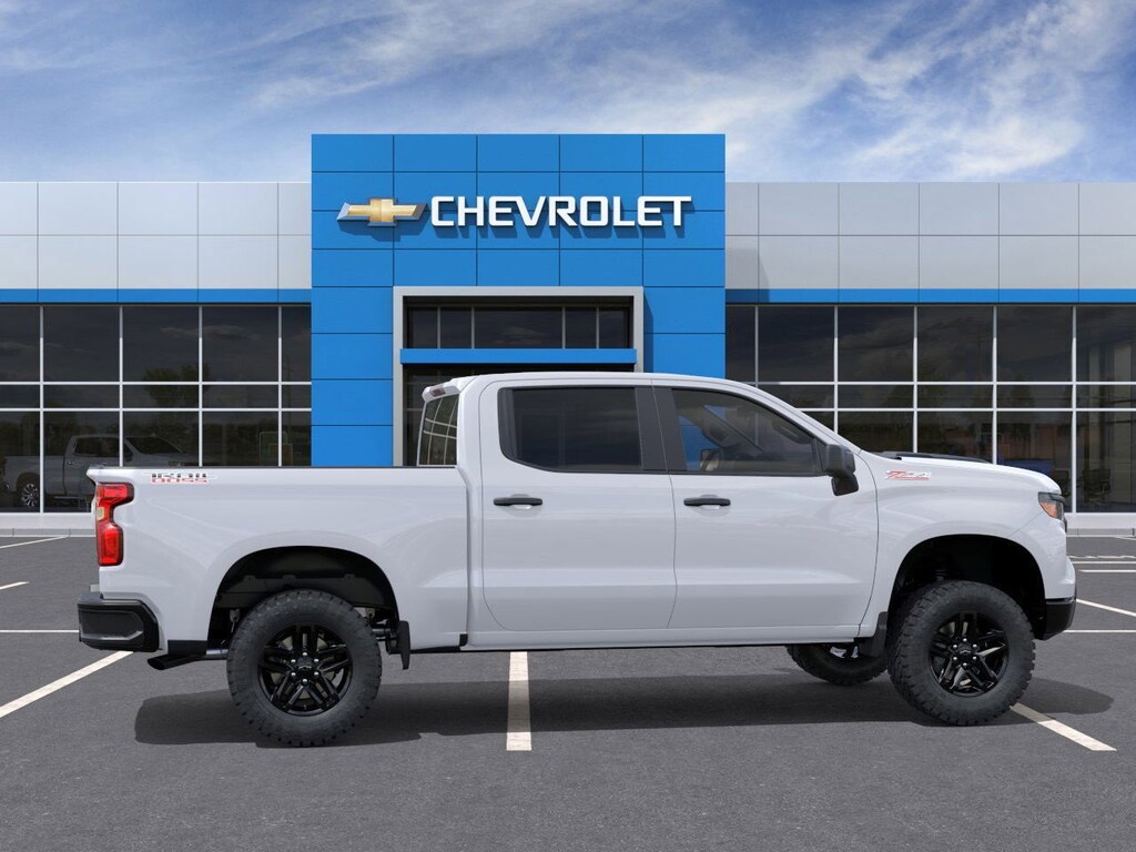 New 2026 Chevrolet Silverado 1500 Custom Trail Boss Truck Crew Cab