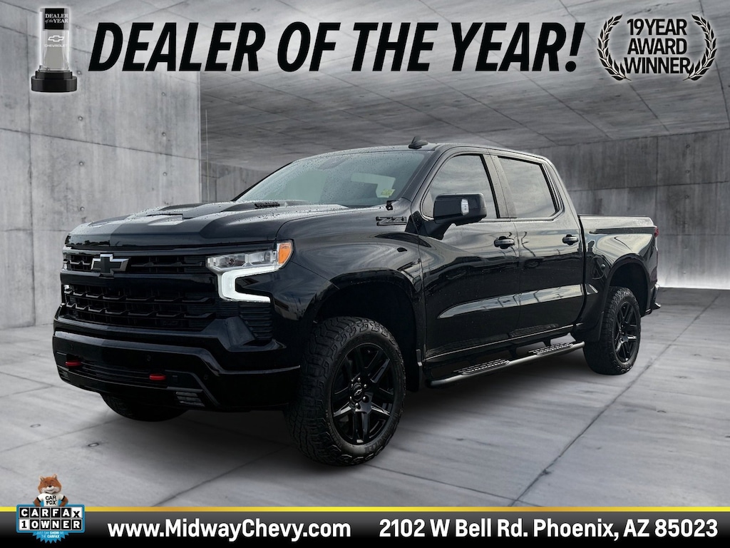 Used 2024 Chevrolet Silverado 1500 LT Trail Boss Truck Crew Cab