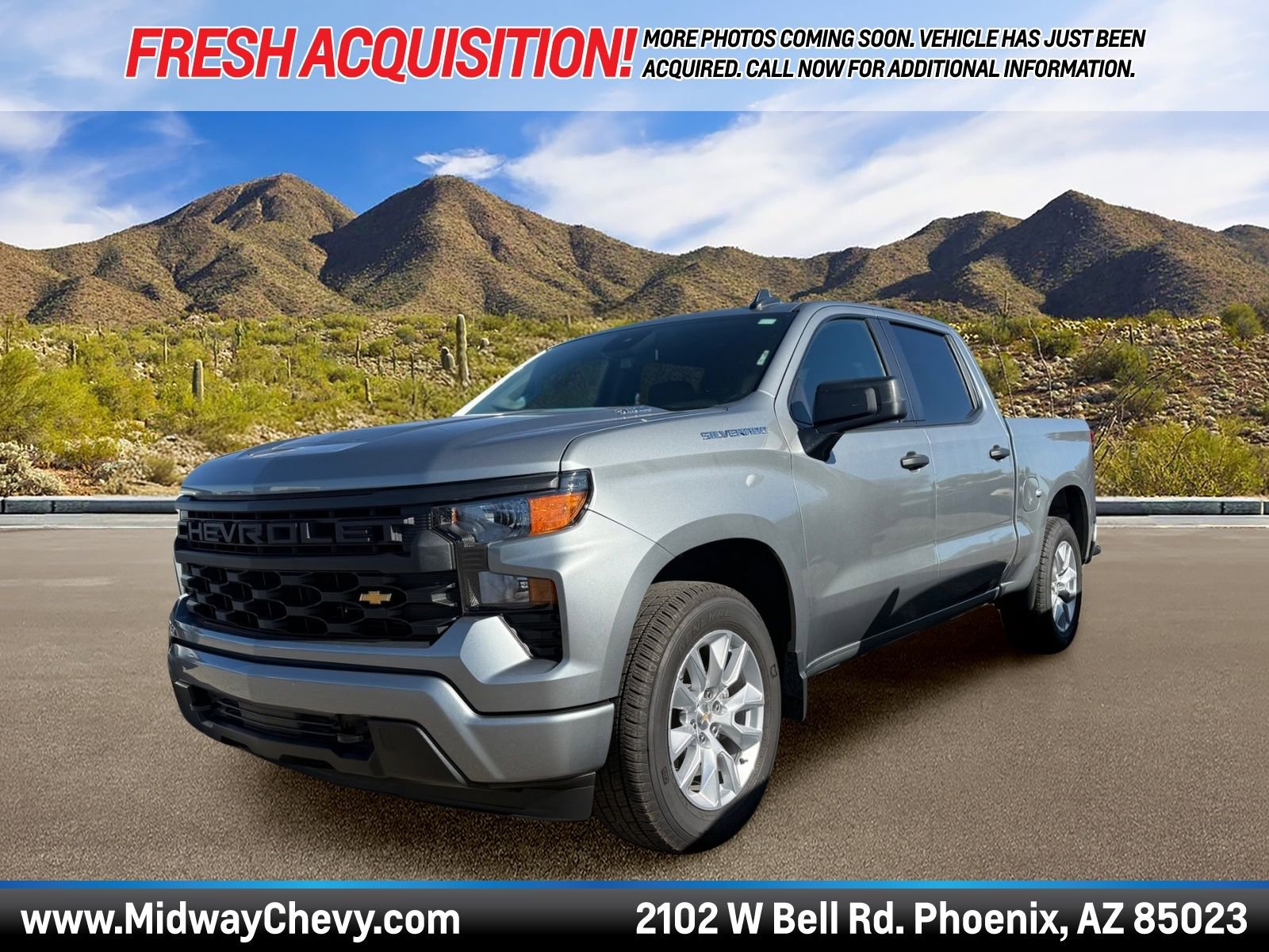 2026 Chevrolet Silverado 1500 Custom Crew Cab Short Box's photo