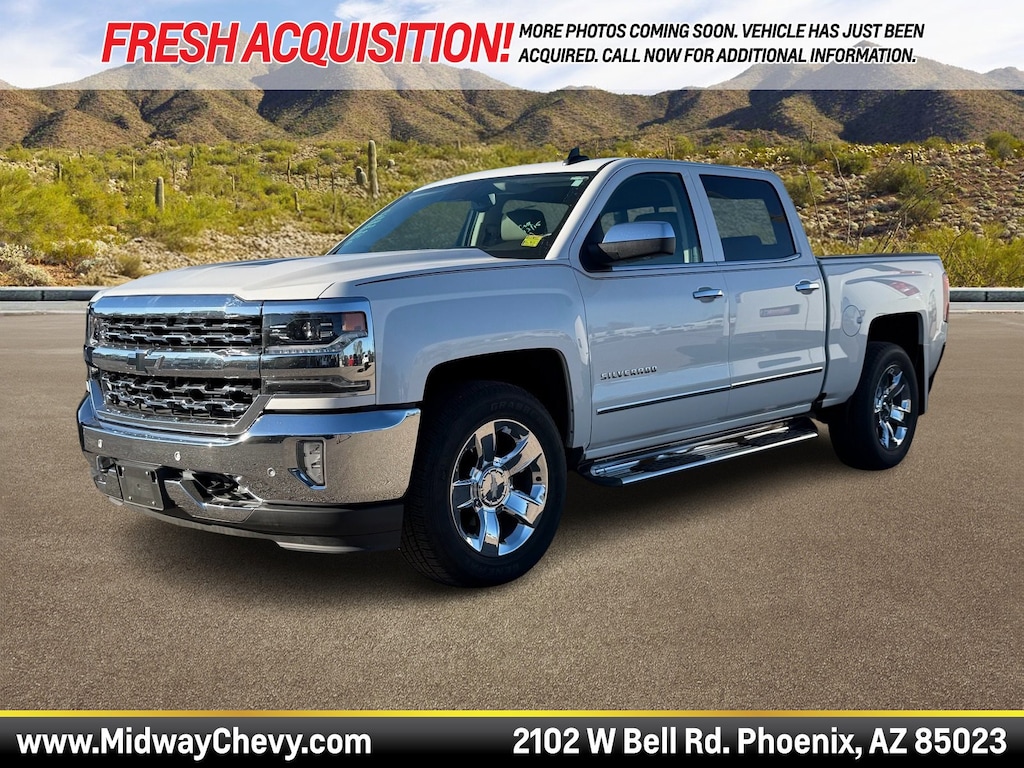 Used 2018 Chevrolet Silverado 1500 LTZ Truck Crew Cab