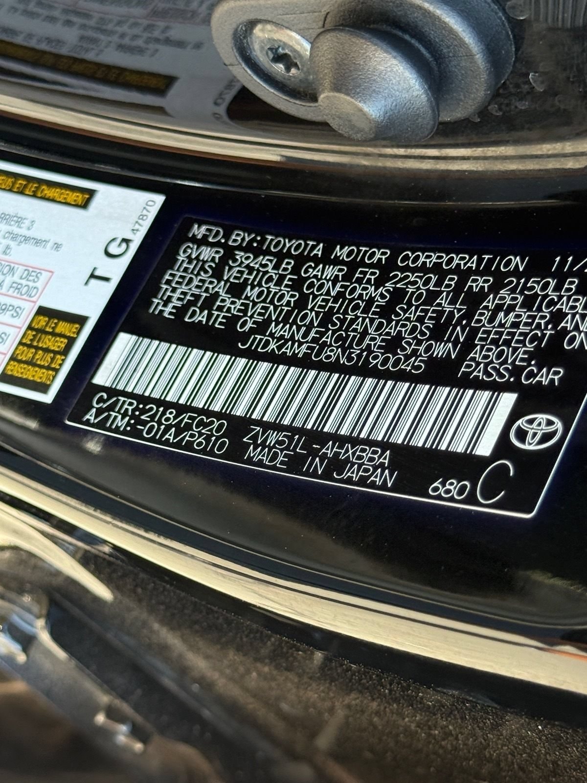 2022 Toyota Prius L Eco - Photo 29