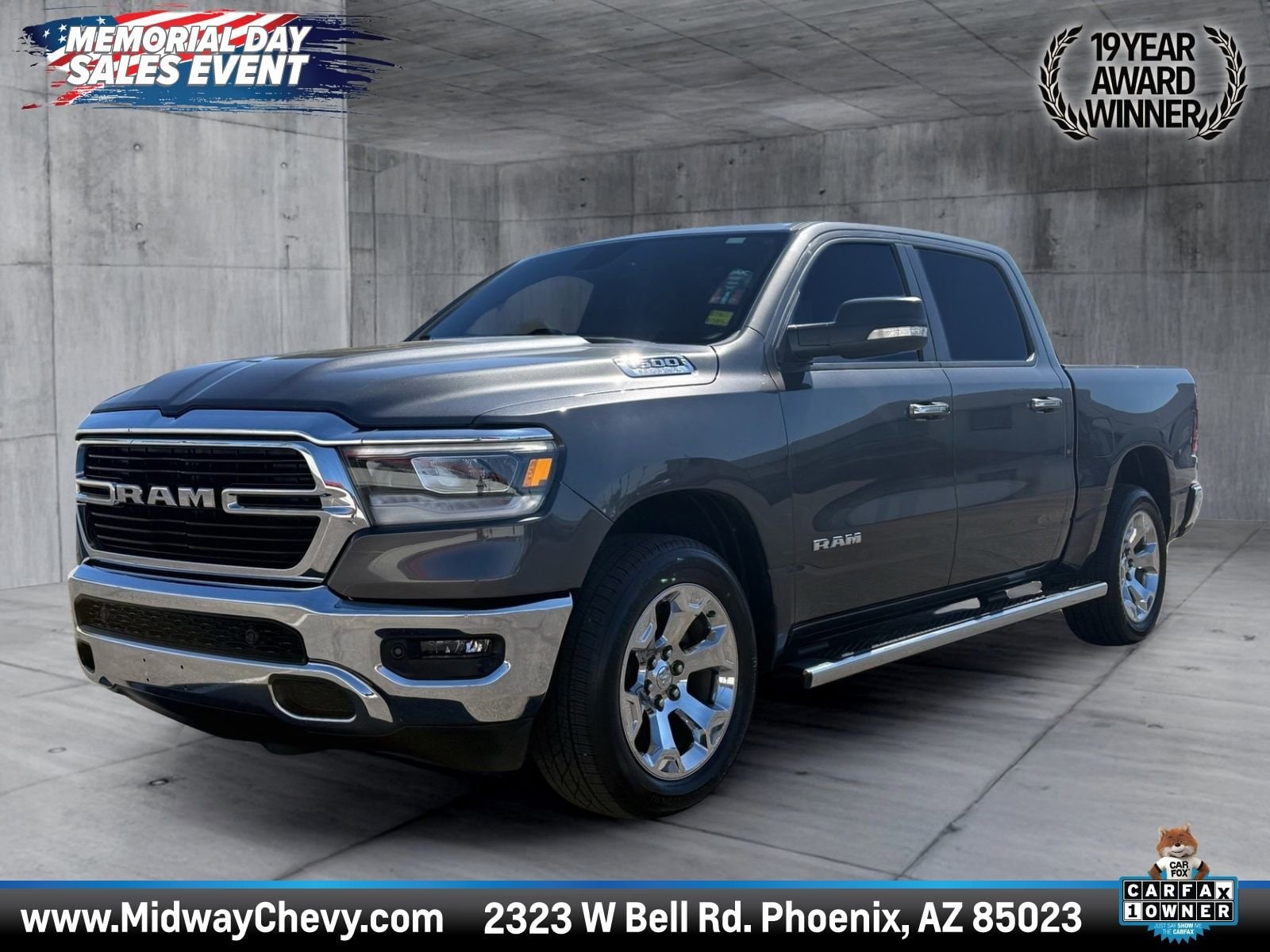 2019 RAM 1500 Big Horn/Lone Star 4x4 Crew Cab 5'7's photo