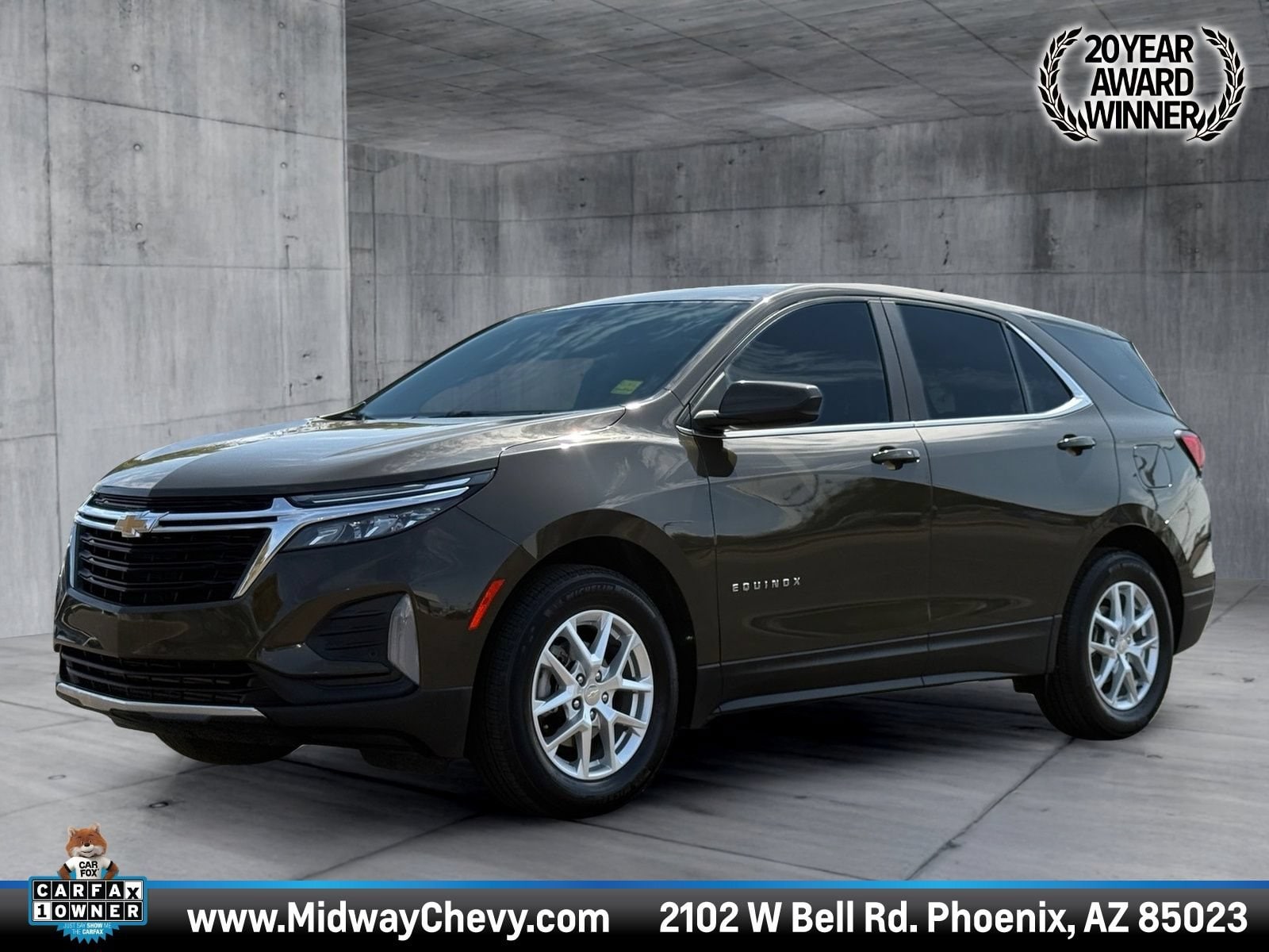 Harvest Bronze Metallic 2023 Chevrolet Equinox SUV / Crossover Front-Wheel Drive Automatic