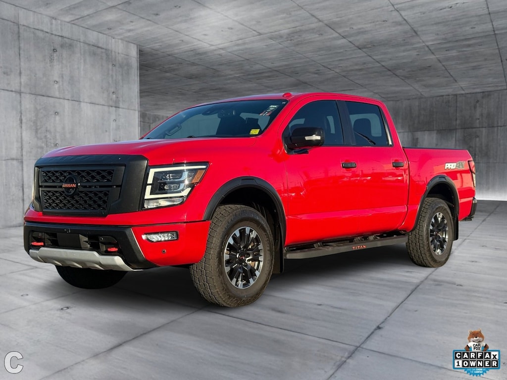 Used 2020 Nissan Titan PRO-4X Truck Crew Cab