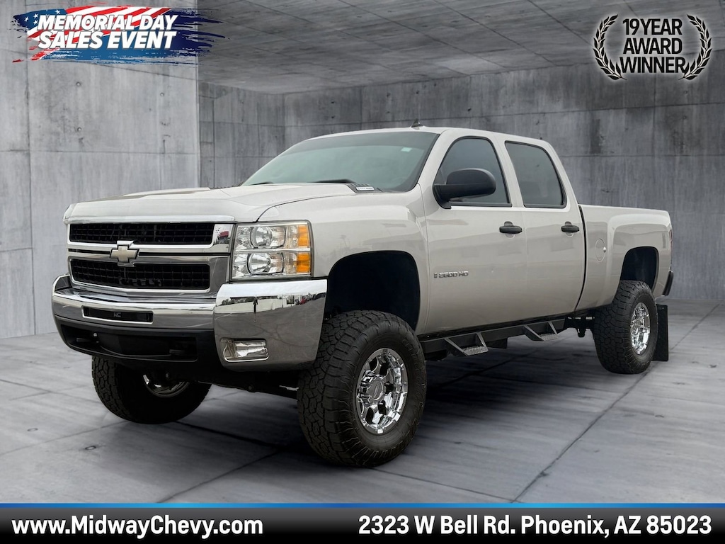 Used 2008 Chevrolet Silverado 2500 HD LT w/2LT Truck Crew Cab