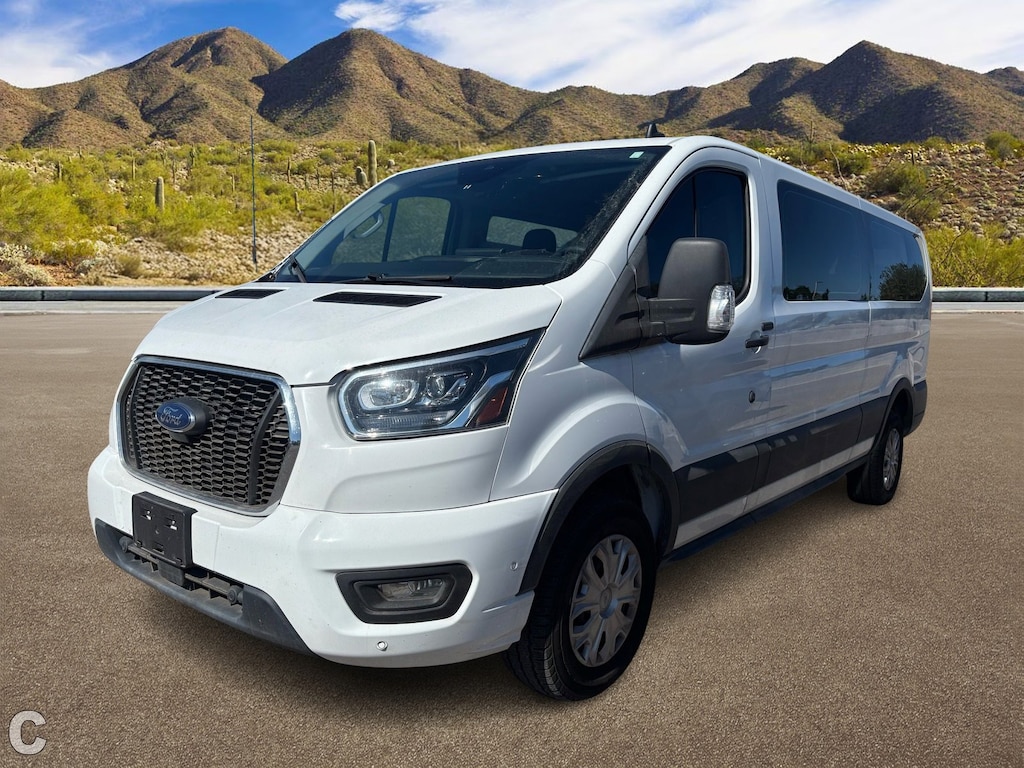 Used 2023 Ford Transit-350 Passenger Van XLT Wagon Low Roof Van