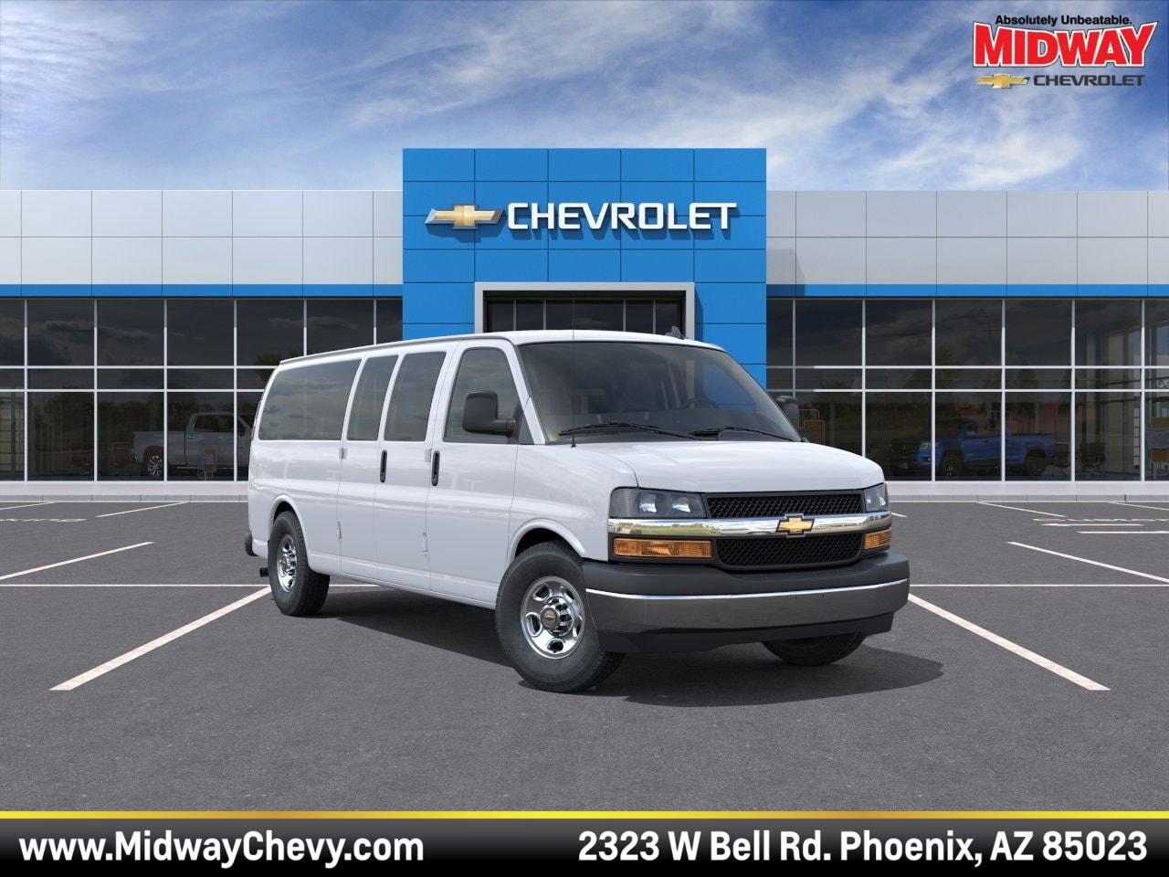 2025 Chevrolet Express Passenger LT's photo