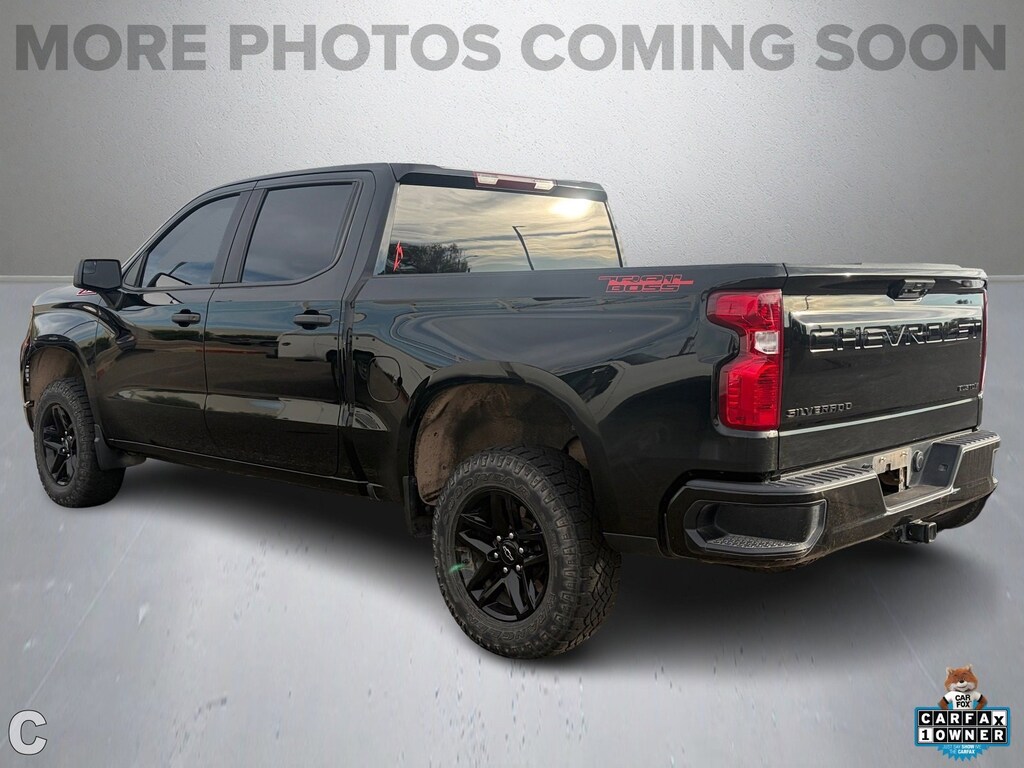 Used 2022 Chevrolet Silverado 1500 Custom Trail Boss Truck Crew Cab