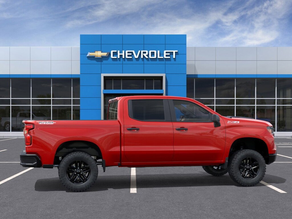 New 2026 Chevrolet Silverado 1500 Custom Trail Boss Truck Crew Cab