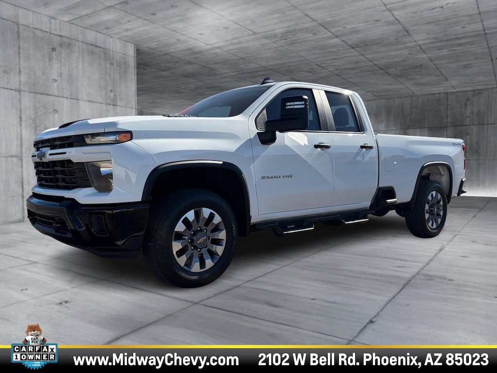 Used 2024 Chevrolet Silverado 2500 HD Custom Truck Double Cab