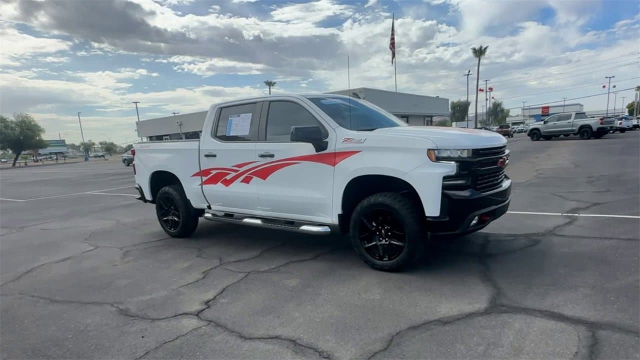 Certified 2021 Chevrolet Silverado 1500 LT Trail Boss with VIN 1GCPYFED0MZ425046 for sale in Phoenix, AZ