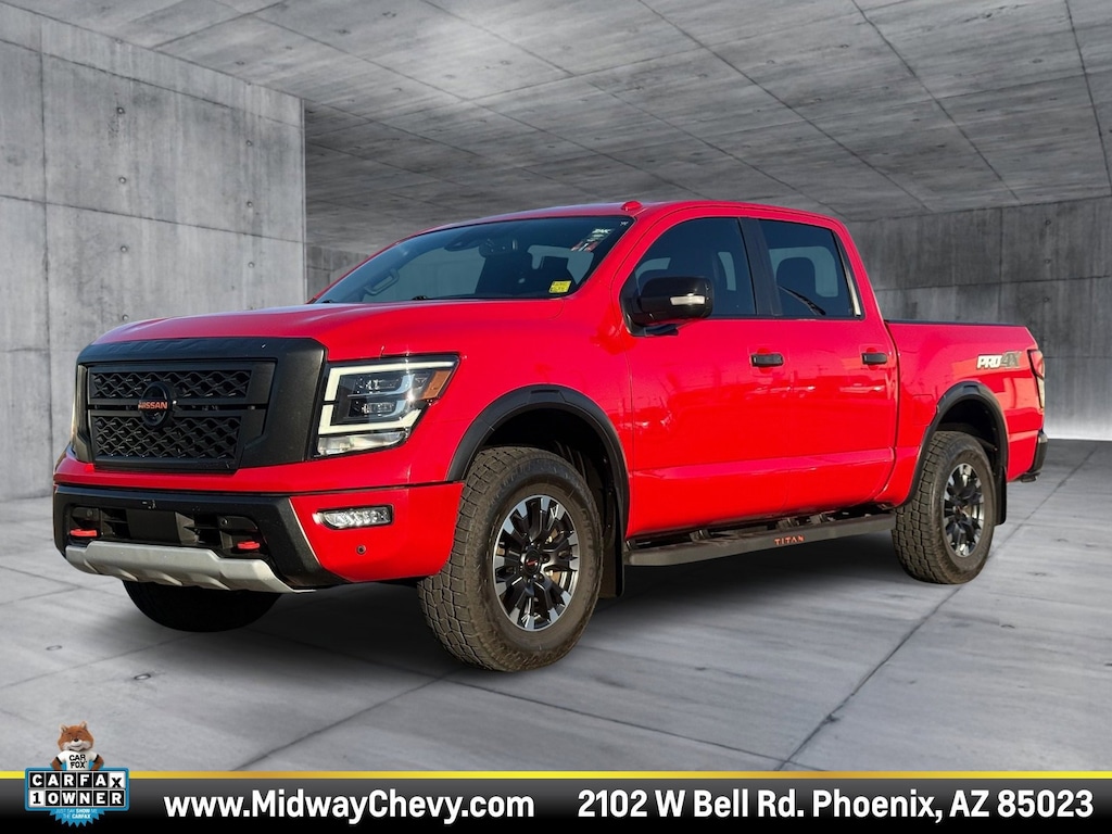 Used 2020 Nissan Titan PRO-4X Truck Crew Cab