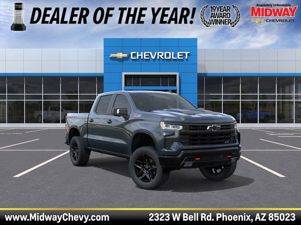 New 2026 Chevrolet Silverado 1500 LT Trail Boss Truck Crew Cab