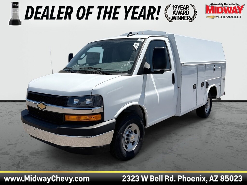 New 2025 Chevrolet Express Cutaway 3500 1WT Cutaway Van