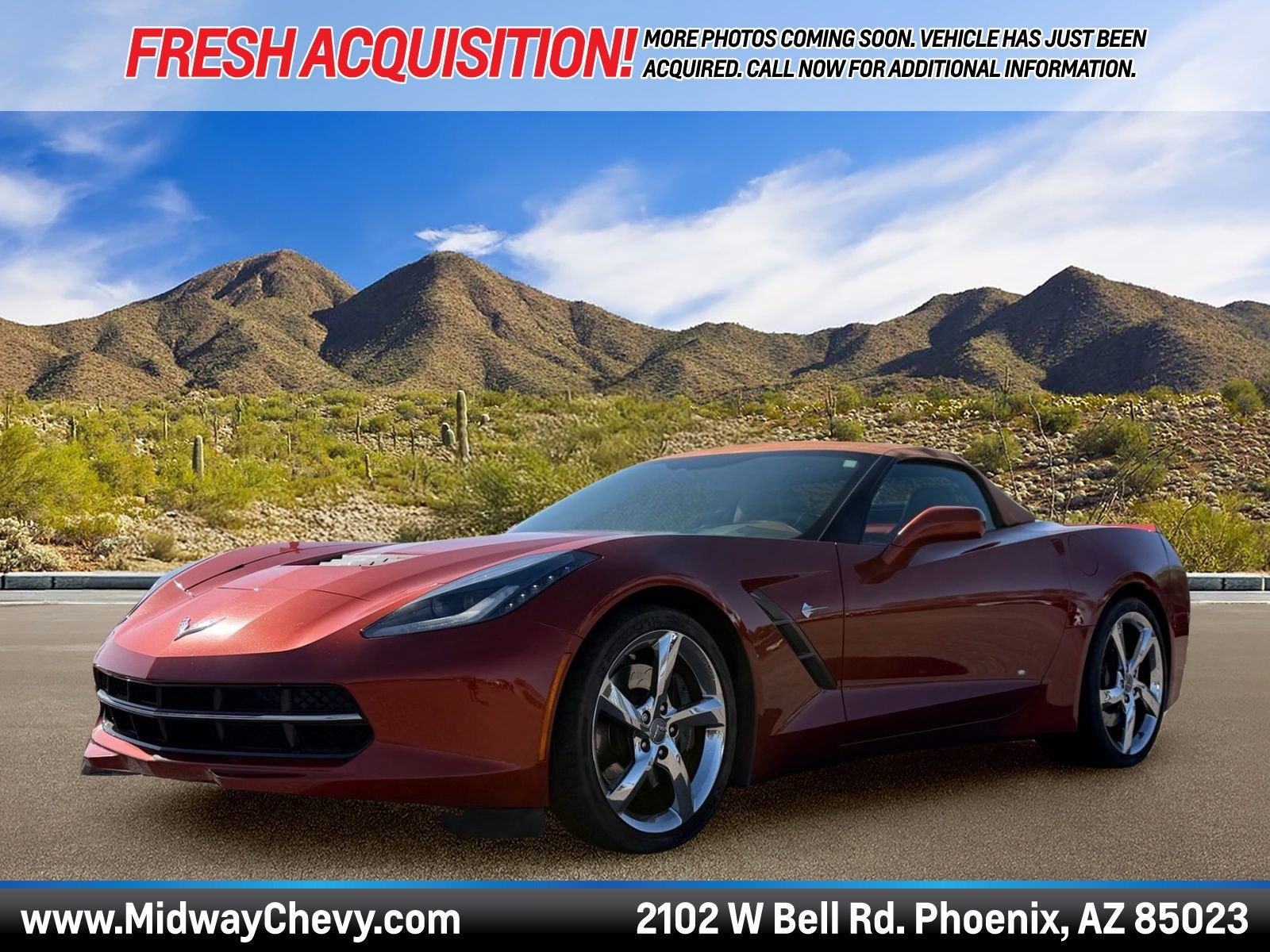 2015 Chevrolet Corvette Stingray Convertible w/Z51's photo