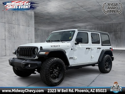 2024 Jeep Wrangler 4-Door Willys 4x4 SUV