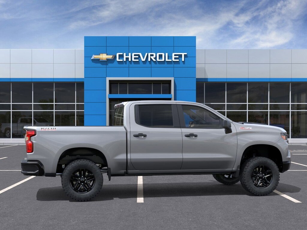 New 2026 Chevrolet Silverado 1500 Custom Trail Boss Truck Crew Cab