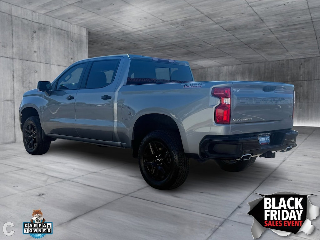 Certified 2025 Chevrolet Silverado 1500 LT Trail Boss Truck Crew Cab