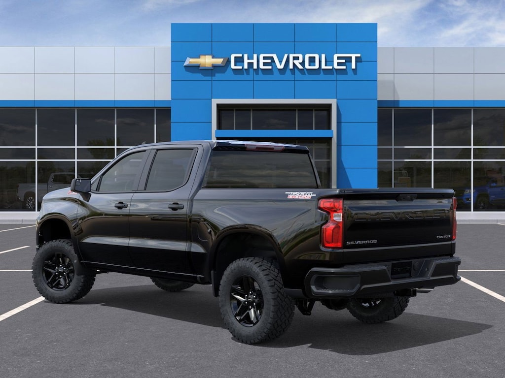 New 2026 Chevrolet Silverado 1500 Custom Trail Boss Truck Crew Cab