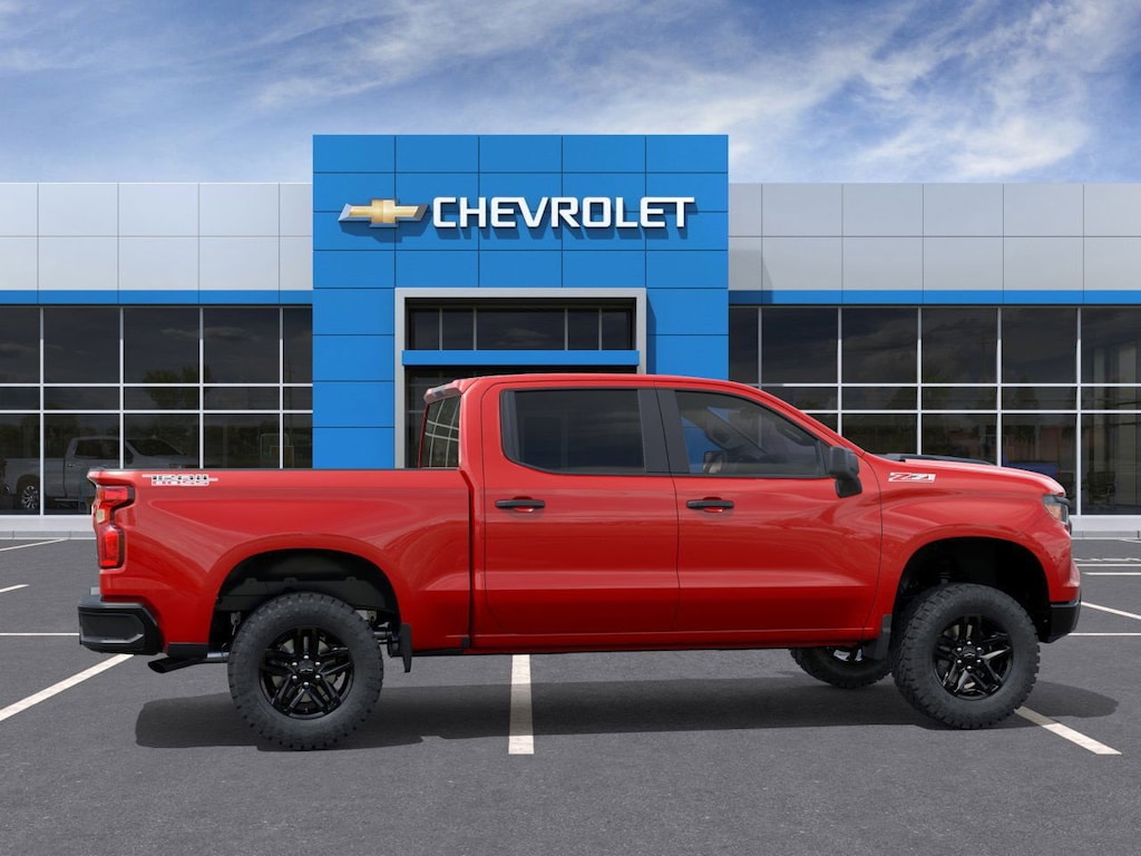 New 2026 Chevrolet Silverado 1500 Custom Trail Boss Truck Crew Cab