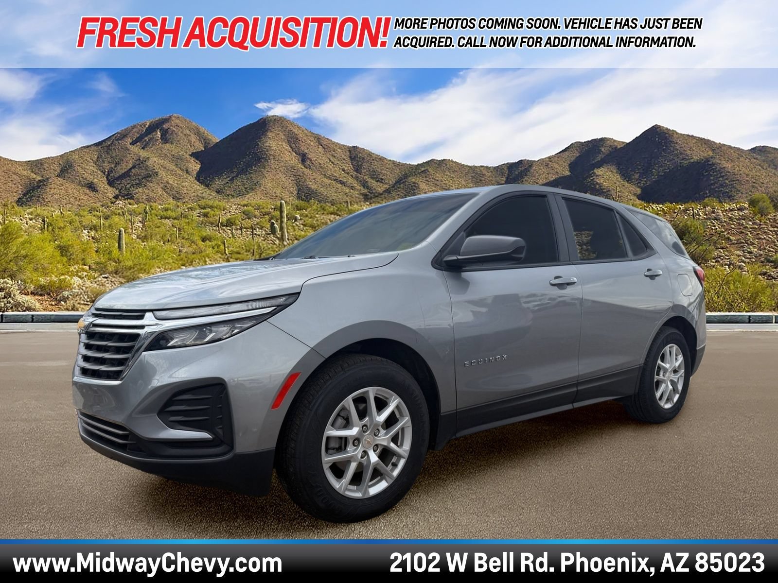 Sterling Gray Metallic 2024 Chevrolet Equinox SUV / Crossover Front-Wheel Drive Automatic