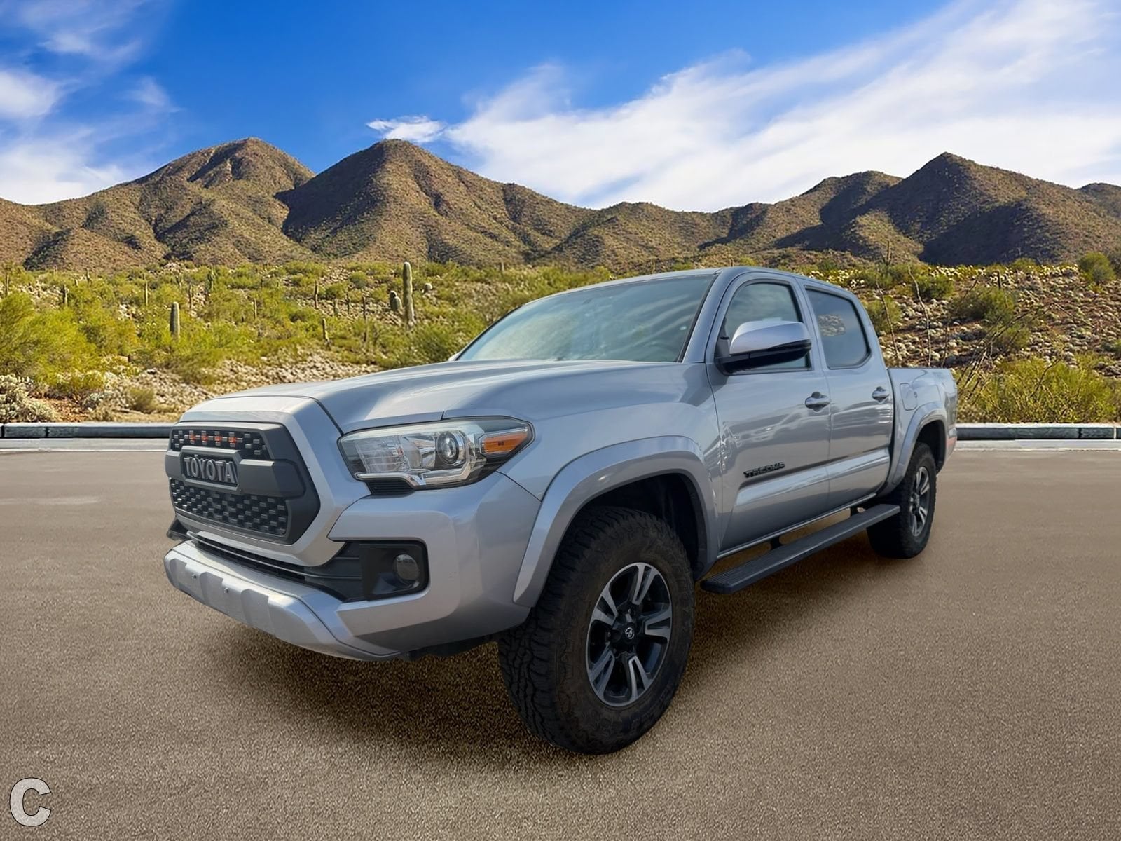 Used 2017 Silver Toyota TRD Sport image 2