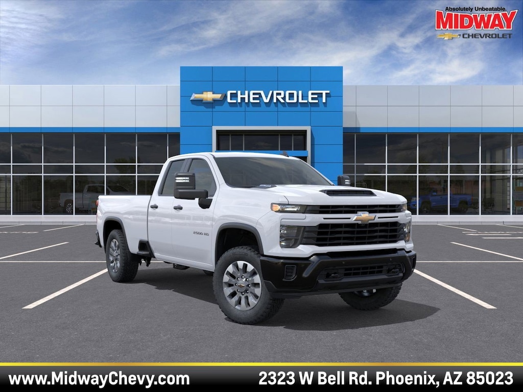New 2026 Chevrolet Silverado 2500 HD Custom Truck Double Cab