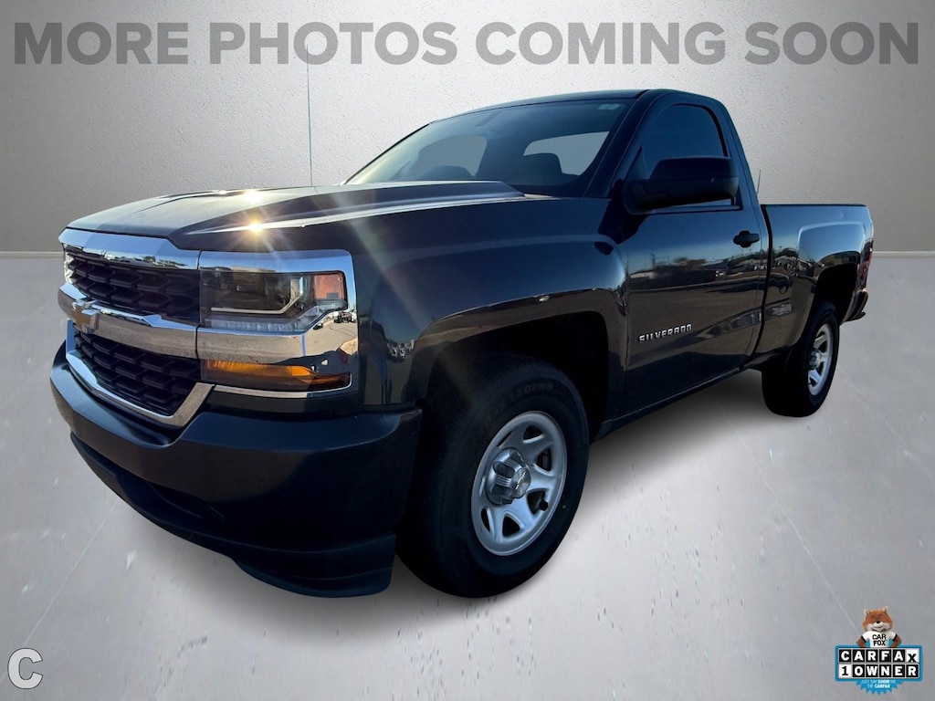 Used 2018 Chevrolet Silverado 1500 Work Truck Truck Regular Cab