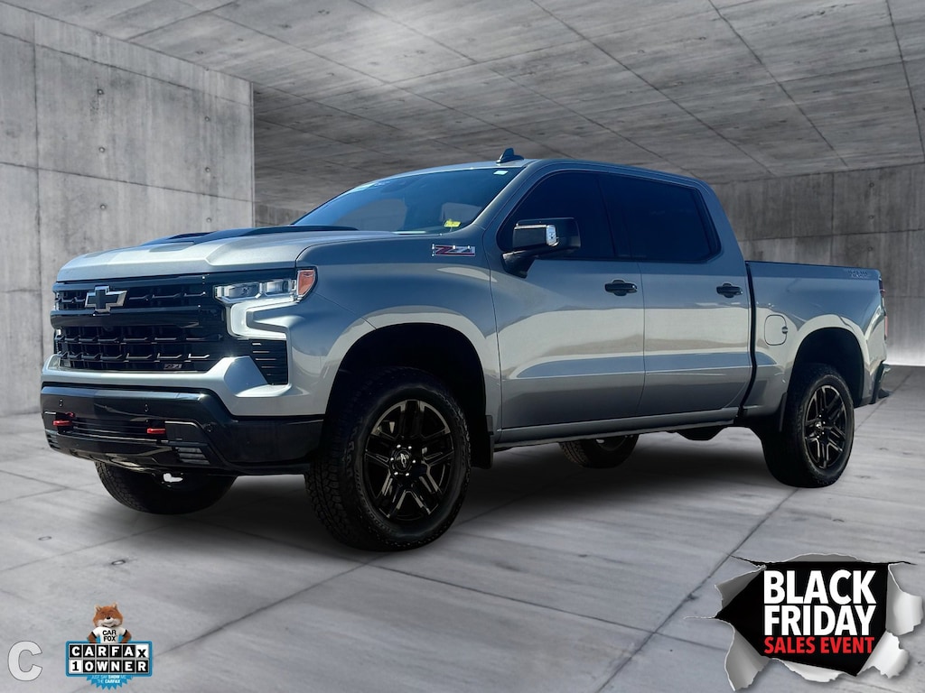 Certified 2025 Chevrolet Silverado 1500 LT Trail Boss Truck Crew Cab