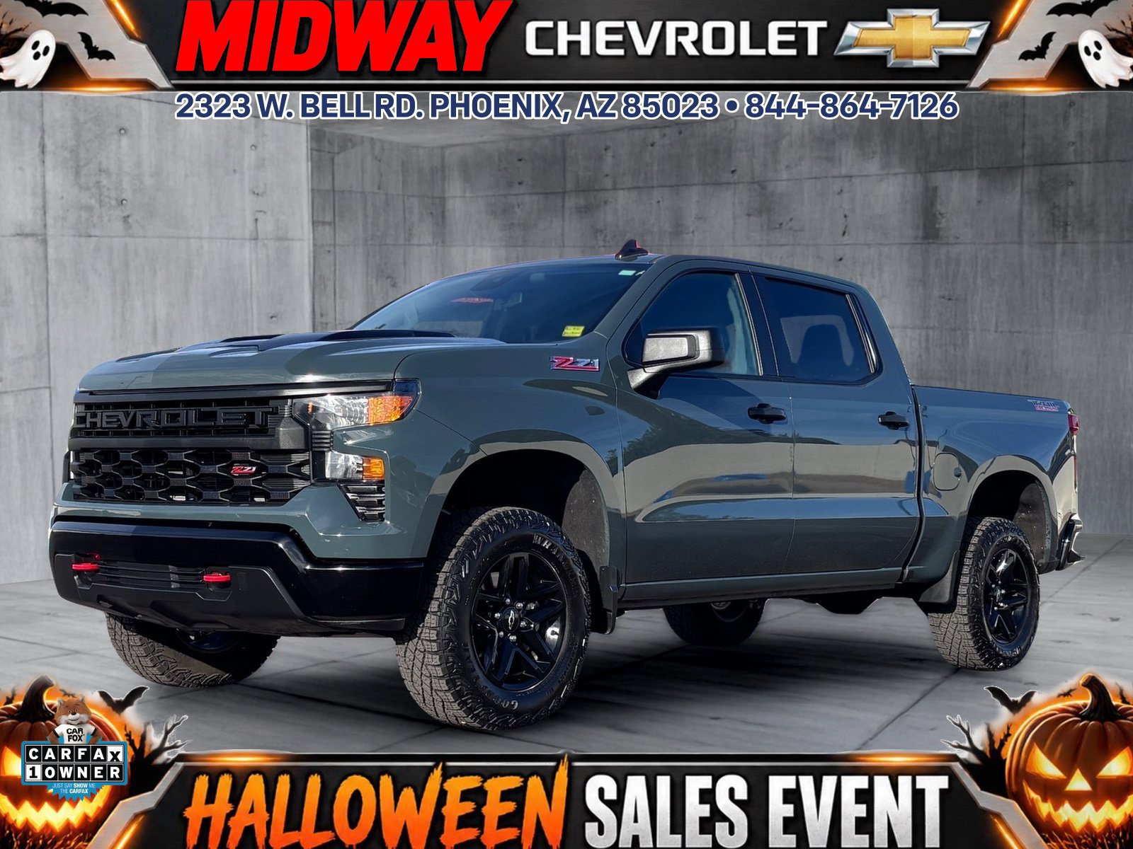 2025 Chevrolet Silverado 1500 Custom Trail Boss Truck Crew Cab