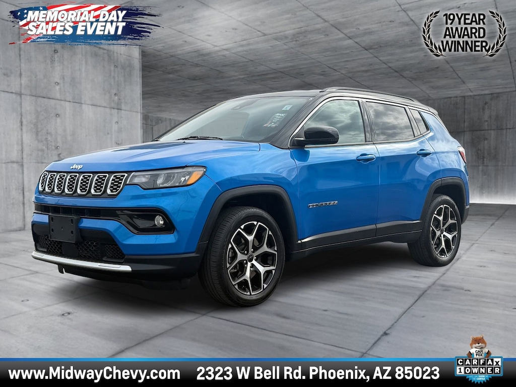 Used 2025 Jeep Compass Limited 4x4 SUV