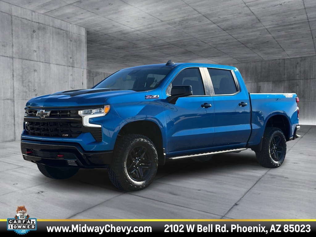 Used 2024 Chevrolet Silverado 1500 LT Trail Boss Truck Crew Cab