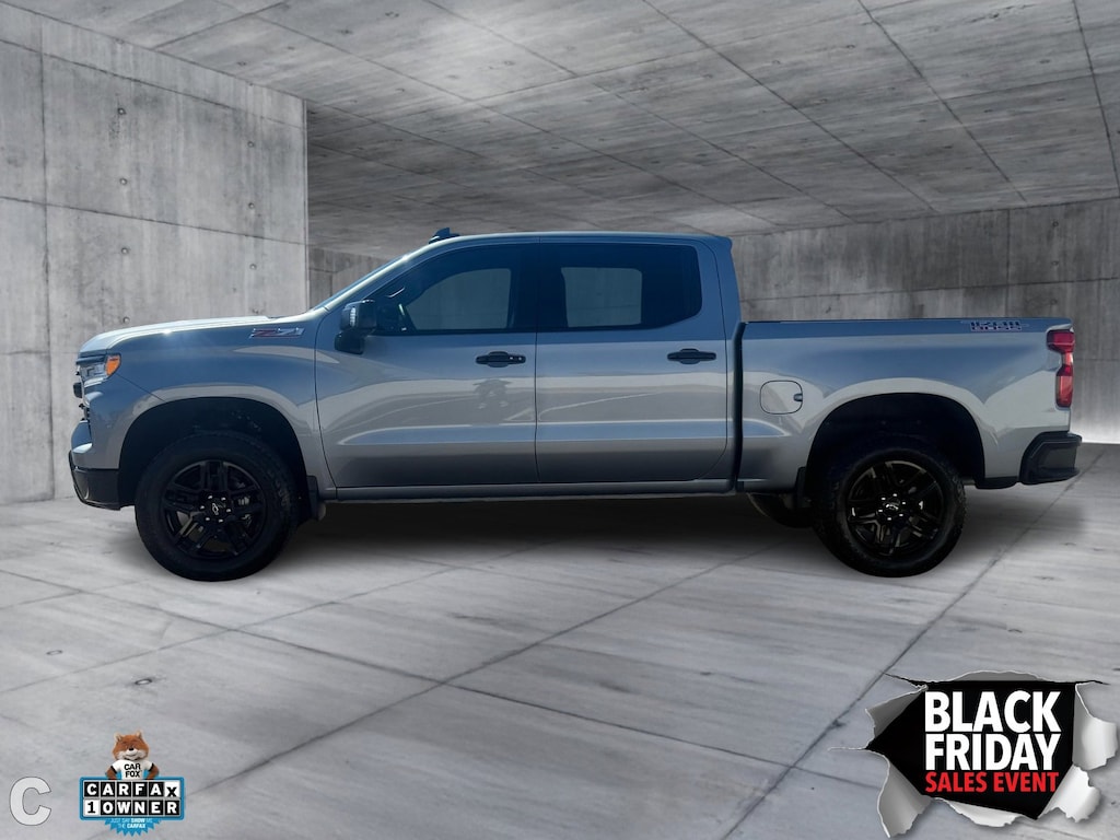 Certified 2025 Chevrolet Silverado 1500 LT Trail Boss Truck Crew Cab