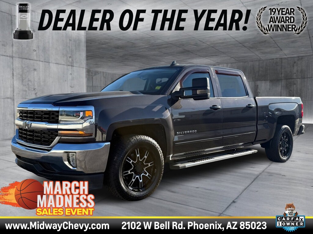 Used 2016 Chevrolet Silverado 1500 LT Truck Crew Cab