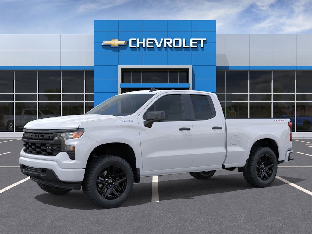 New 2026 Chevrolet Silverado 1500 Custom Truck Double Cab