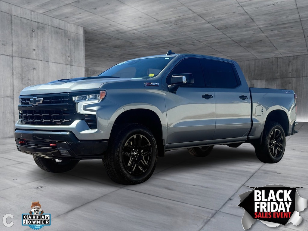 Certified 2025 Chevrolet Silverado 1500 LT Trail Boss Truck Crew Cab