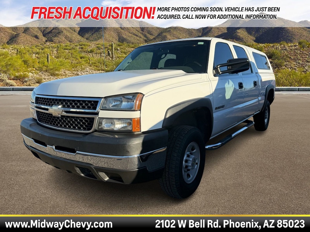Used 2007 Chevrolet Silverado 2500 HD Work Truck Truck Crew Cab
