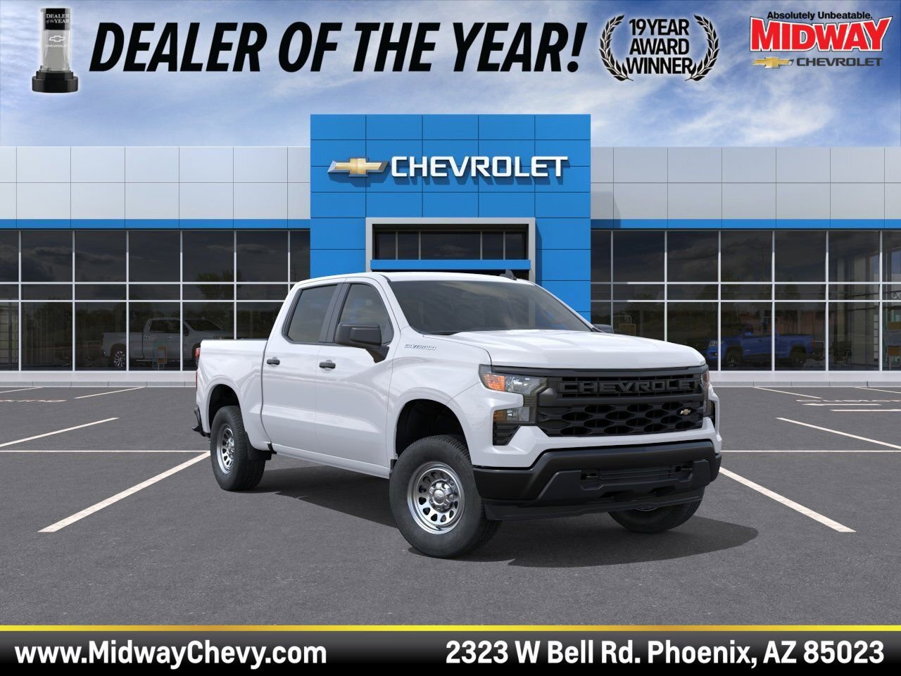 2026 Chevrolet Silverado 1500 Work Truck 1WT Crew Cab Short Box's photo