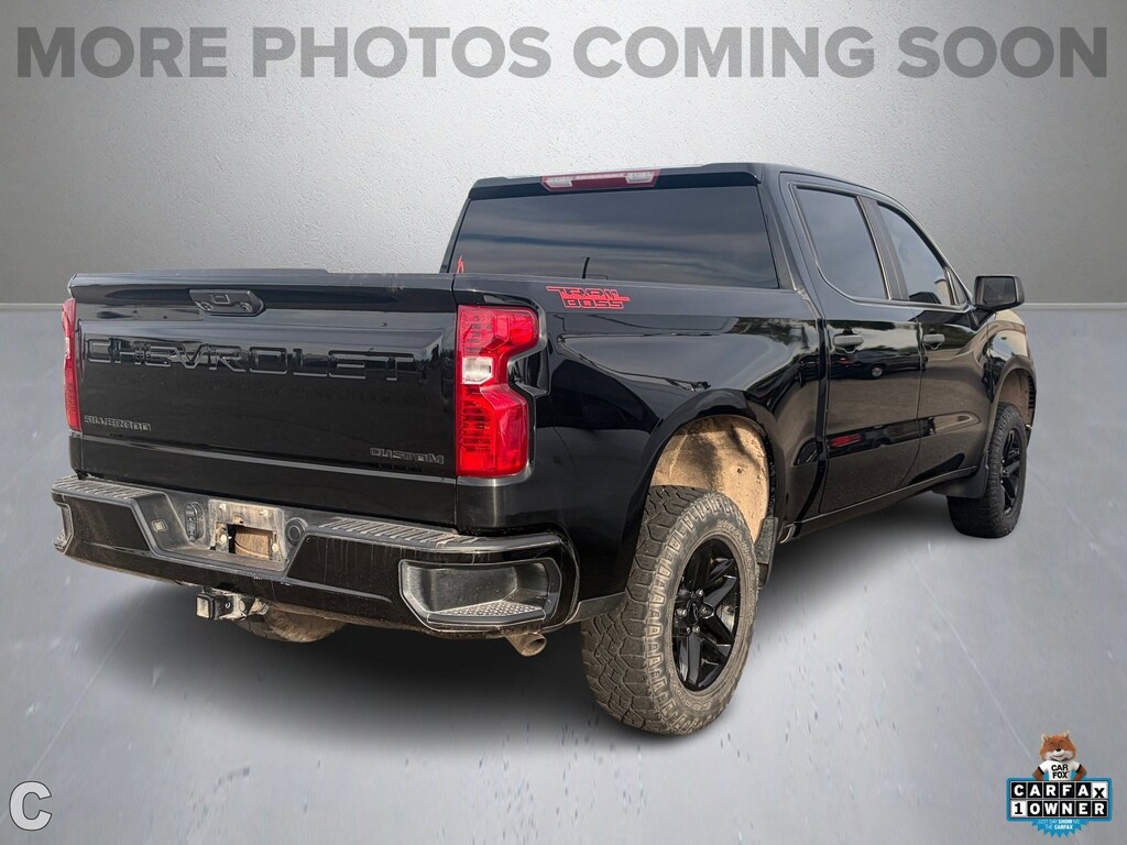Used 2022 Chevrolet Silverado 1500 Custom Trail Boss Truck Crew Cab