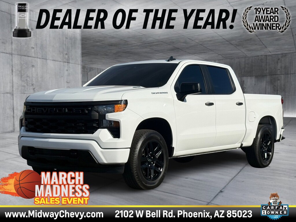 Used 2025 Chevrolet Silverado 1500 Custom Truck Crew Cab