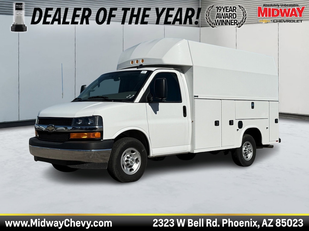 New 2024 Chevrolet Express Cutaway 3500 1WT Cutaway Van