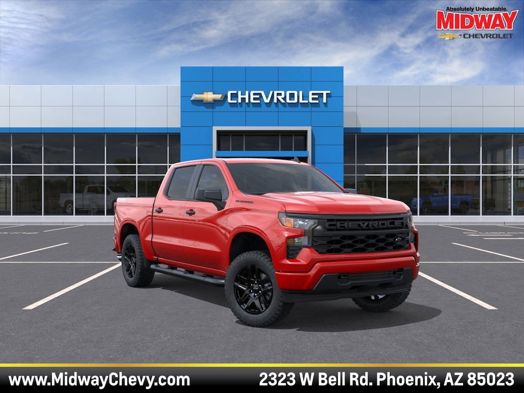 New 2026 Chevrolet Silverado 1500 Custom Truck Crew Cab