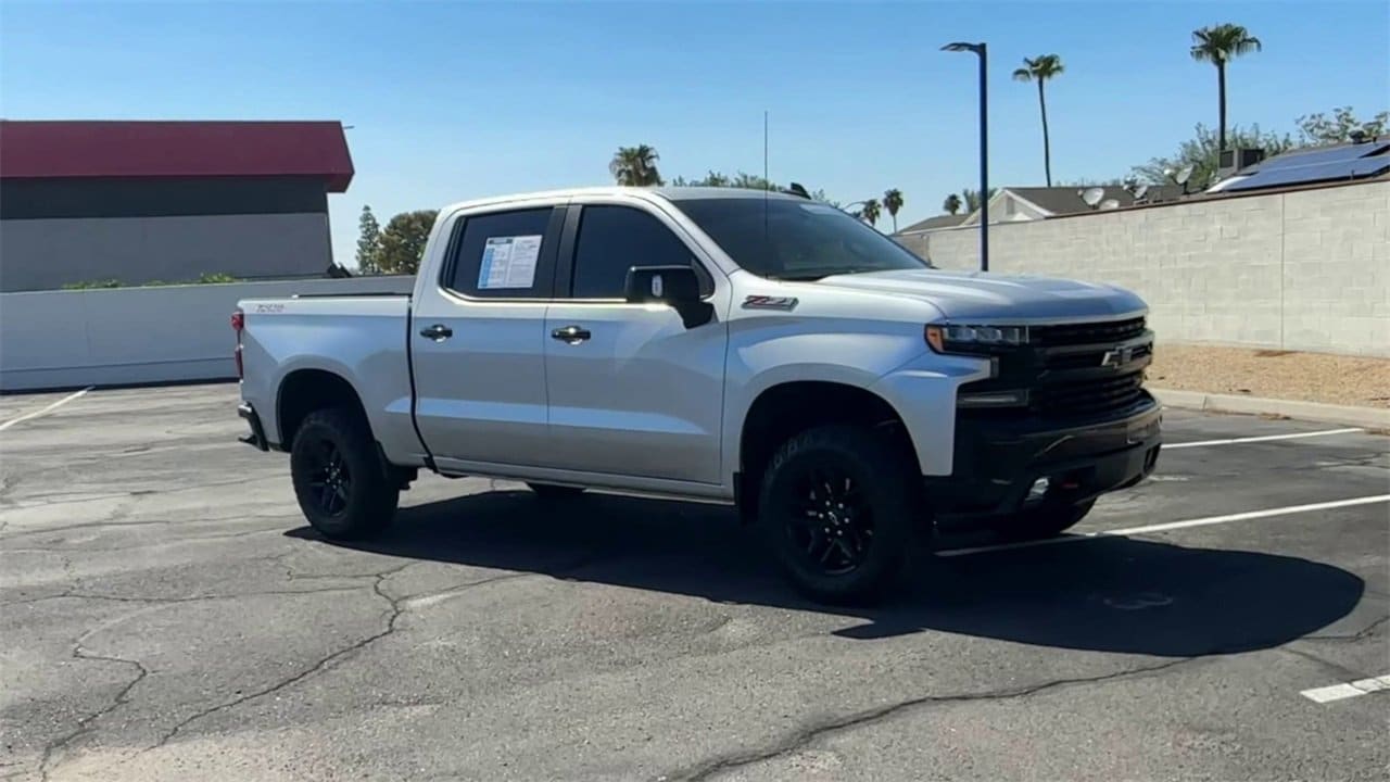 Certified 2020 Chevrolet Silverado 1500 LT Trail Boss with VIN 1GCPYFED7LZ331163 for sale in Phoenix, AZ