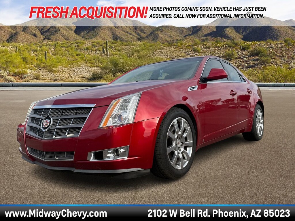 Used 2008 CADILLAC CTS RWD w/1SB Sedan