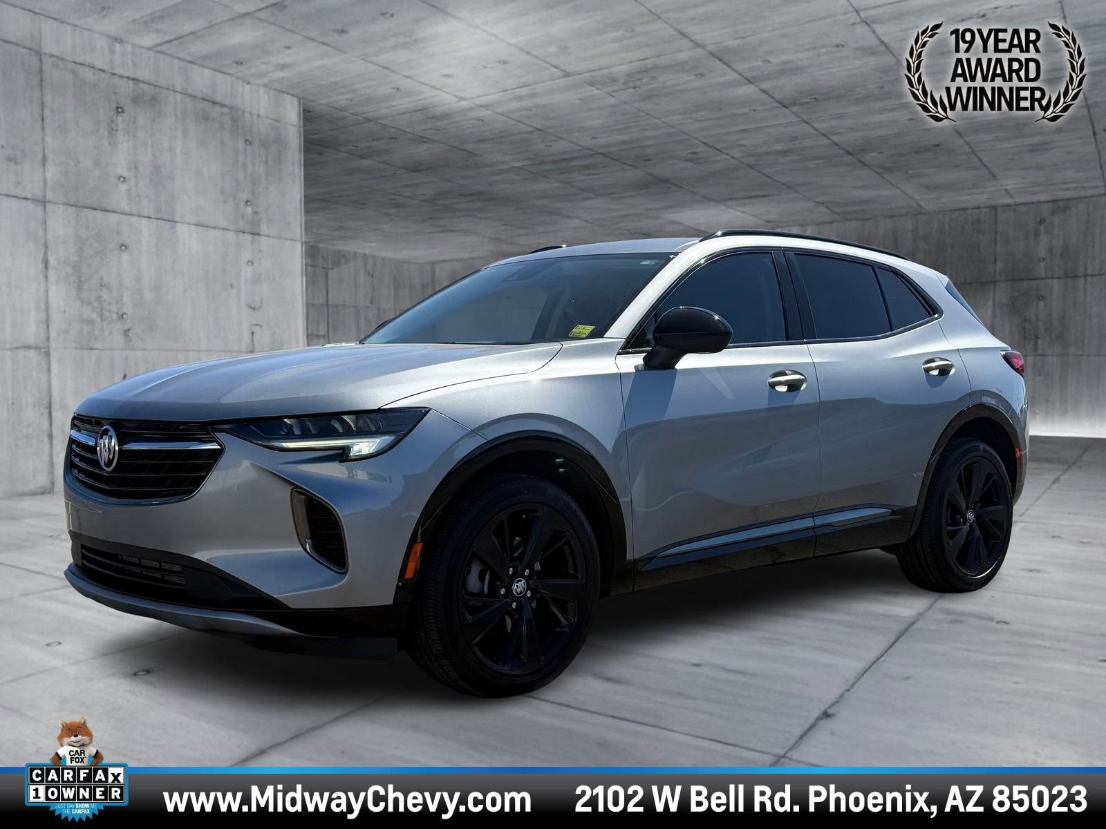 Moonstone Gray Metallic 2023 Buick Envision Preferred FWD SUV / Crossover Front-Wheel Drive Automatic